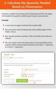 WooCommerce Measurement Price Calculator UseCase 2