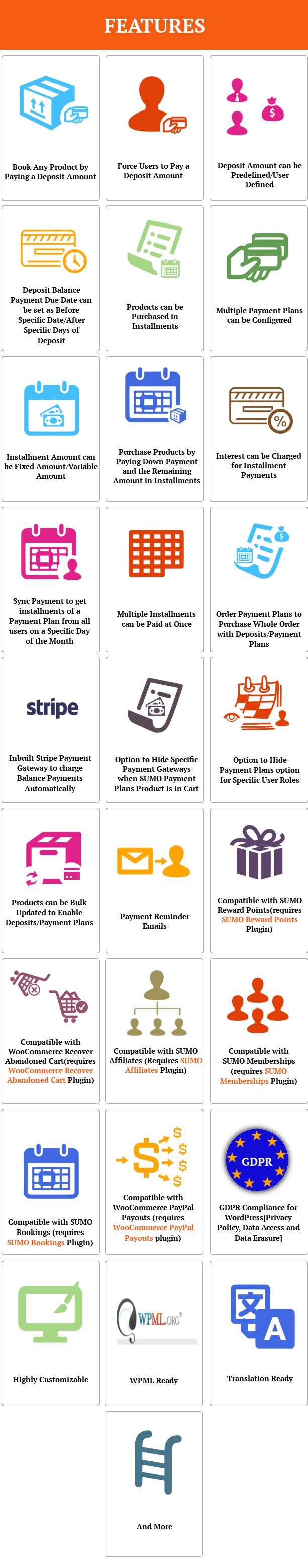 SUMO WooCommerce Payment Plans - Deposits, Down Payments, Installments, Variable Payments etc - 2